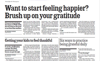 gratitude feature